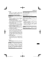 Предварительный просмотр 93 страницы Hitachi H 60MRV Handling Instructions Manual