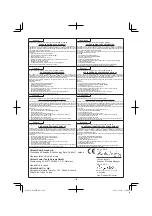 Предварительный просмотр 106 страницы Hitachi H 60MRV Handling Instructions Manual