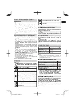 Предварительный просмотр 3 страницы Hitachi H 65SB2 Handling Instructions Manual