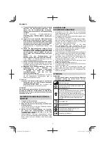 Предварительный просмотр 6 страницы Hitachi H 65SB2 Handling Instructions Manual