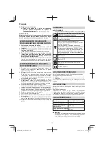 Предварительный просмотр 10 страницы Hitachi H 65SB2 Handling Instructions Manual