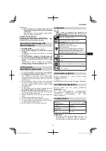 Предварительный просмотр 27 страницы Hitachi H 65SB2 Handling Instructions Manual