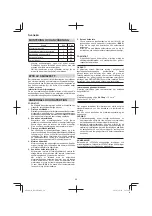 Предварительный просмотр 28 страницы Hitachi H 65SB2 Handling Instructions Manual