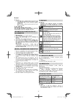 Предварительный просмотр 30 страницы Hitachi H 65SB2 Handling Instructions Manual