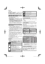 Предварительный просмотр 36 страницы Hitachi H 65SB2 Handling Instructions Manual