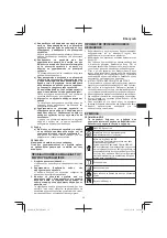 Предварительный просмотр 39 страницы Hitachi H 65SB2 Handling Instructions Manual