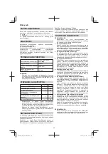 Предварительный просмотр 40 страницы Hitachi H 65SB2 Handling Instructions Manual