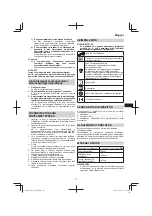 Предварительный просмотр 47 страницы Hitachi H 65SB2 Handling Instructions Manual