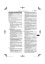 Предварительный просмотр 55 страницы Hitachi H 65SB2 Handling Instructions Manual