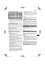 Предварительный просмотр 57 страницы Hitachi H 65SB2 Handling Instructions Manual