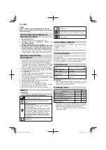 Предварительный просмотр 72 страницы Hitachi H 65SB2 Handling Instructions Manual