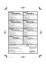 Предварительный просмотр 91 страницы Hitachi H 65SB2 Handling Instructions Manual