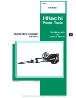 Hitachi H 65SB2 Technical Data And Service Manual предпросмотр