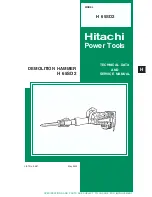 Hitachi H 65SD2 Technical Data And Service Manual preview