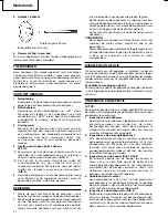 Preview for 22 page of Hitachi H 90SC Handling Instructions Manual