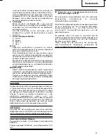 Preview for 23 page of Hitachi H 90SC Handling Instructions Manual