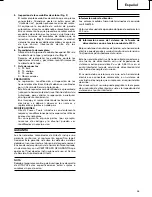 Preview for 27 page of Hitachi H 90SC Handling Instructions Manual