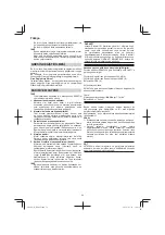 Preview for 54 page of Hitachi H 90SG Handling Instructions Manual