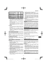 Preview for 57 page of Hitachi H 90SG Handling Instructions Manual