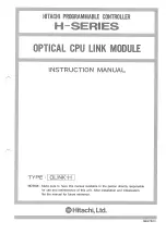 Предварительный просмотр 66 страницы Hitachi H Series Instruction Manual