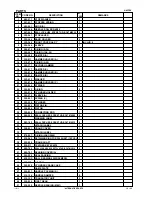 Preview for 2 page of Hitachi H45FRV Parts List