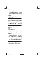 Preview for 8 page of Hitachi H45MRY Handling Instructions Manual