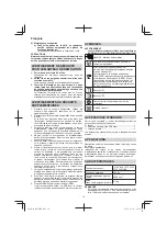 Preview for 10 page of Hitachi H45MRY Handling Instructions Manual