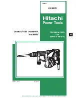 Preview for 1 page of Hitachi H45MRY Technical Data And Service Manual