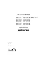 Preview for 1 page of Hitachi H8/3822R Hardware Manual