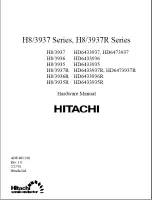 Hitachi H8/3935 Hardware Manual предпросмотр