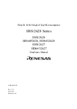 Предварительный просмотр 3 страницы Hitachi H8S/2627 Hardware Manual