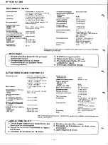 Предварительный просмотр 2 страницы Hitachi HA-3800 Service Manual