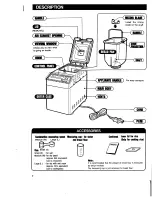 Preview for 8 page of Hitachi HB-B201 Use And Care Manual