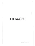 Preview for 8 page of Hitachi HB-ST388 Instructions For Use Manual