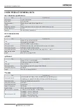 Preview for 8 page of Hitachi HC-A16MB Installation And Operation Manual