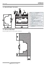 Предварительный просмотр 10 страницы Hitachi HC-A16MB Installation And Operation Manual