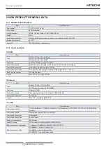 Preview for 8 page of Hitachi HC-A64MB Installation And Operation Manual