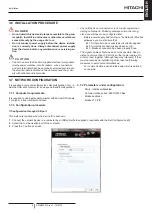 Предварительный просмотр 11 страницы Hitachi HC-A64MB Installation And Operation Manual