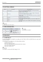 Preview for 14 page of Hitachi HC-A64MB Installation And Operation Manual