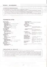 Preview for 2 page of Hitachi HCA-8500Mk2 Service Manual