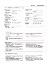 Preview for 3 page of Hitachi HCA-8500Mk2 Service Manual