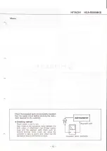 Preview for 17 page of Hitachi HCA-8500Mk2 Service Manual