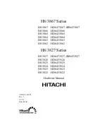 Hitachi HD6433822 Hardware Manual preview