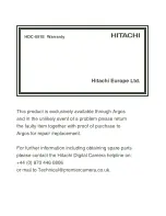 Preview for 42 page of Hitachi HDC-891E Instruction Manual