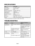 Preview for 16 page of Hitachi HDF-7080 Quick Start Manual