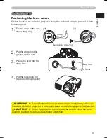 Предварительный просмотр 9 страницы Hitachi HDPJ52 User'S Manual And Operating Manual