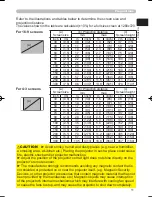 Предварительный просмотр 11 страницы Hitachi HDPJ52 User'S Manual And Operating Manual