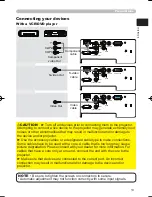 Предварительный просмотр 13 страницы Hitachi HDPJ52 User'S Manual And Operating Manual