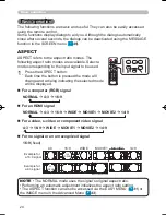 Предварительный просмотр 24 страницы Hitachi HDPJ52 User'S Manual And Operating Manual