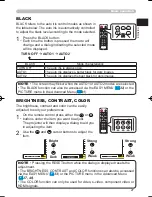 Предварительный просмотр 27 страницы Hitachi HDPJ52 User'S Manual And Operating Manual